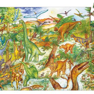 Djeco Puzzel Dinosaurrusen 100st