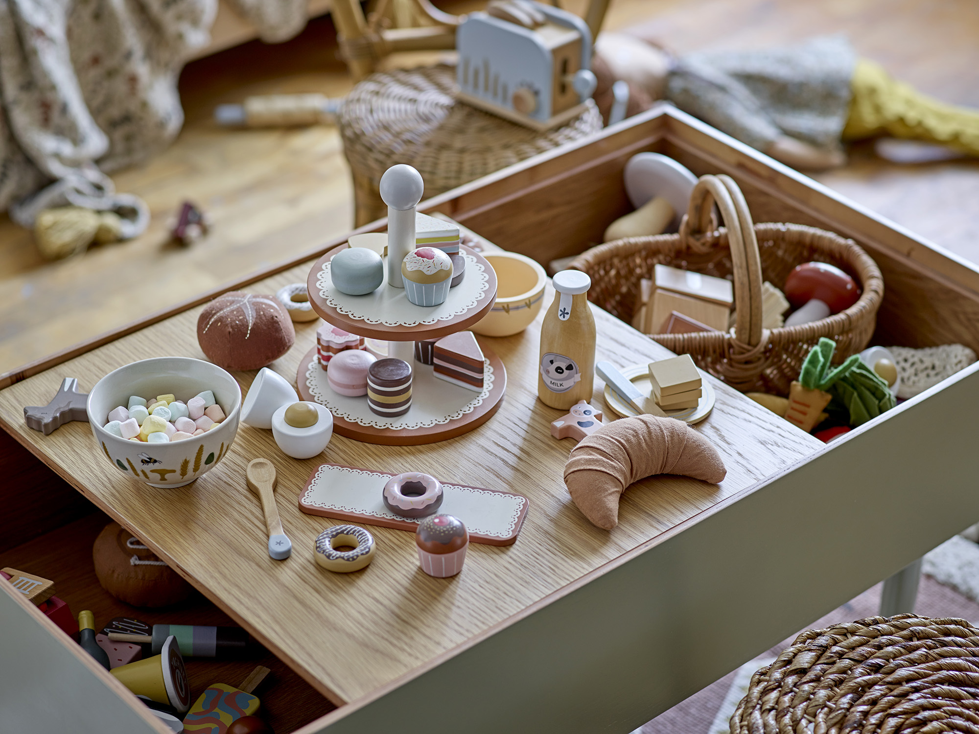 bloomingville mini donut set