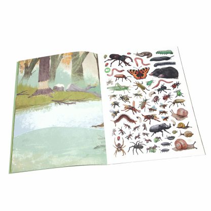 stickerboek create your wild forest