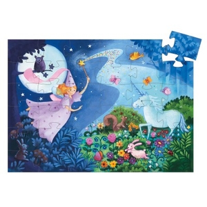 Djeco Puzzel The fairy and the unicorn