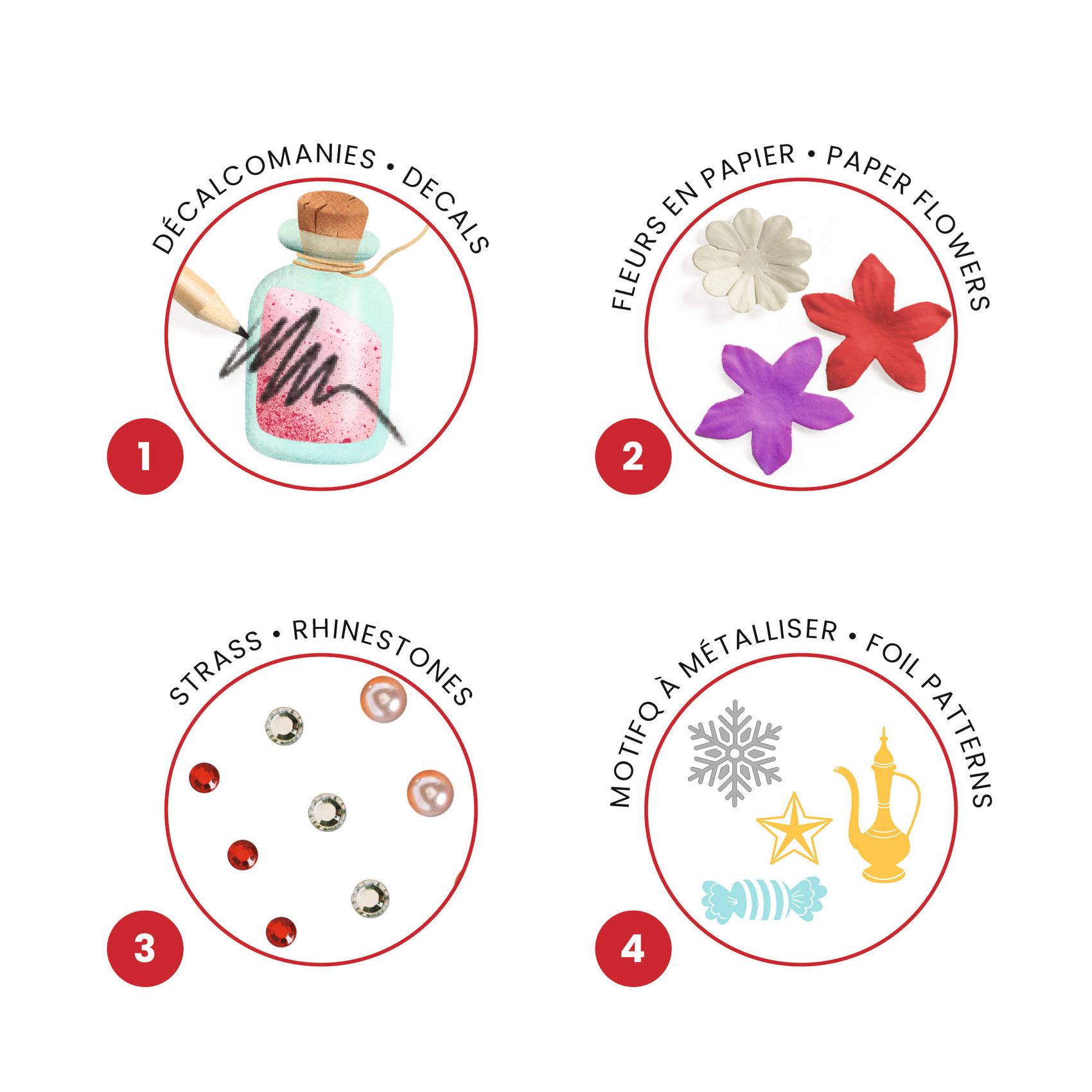 Djeco Decoratieset de Notenkraker - Afbeelding 4