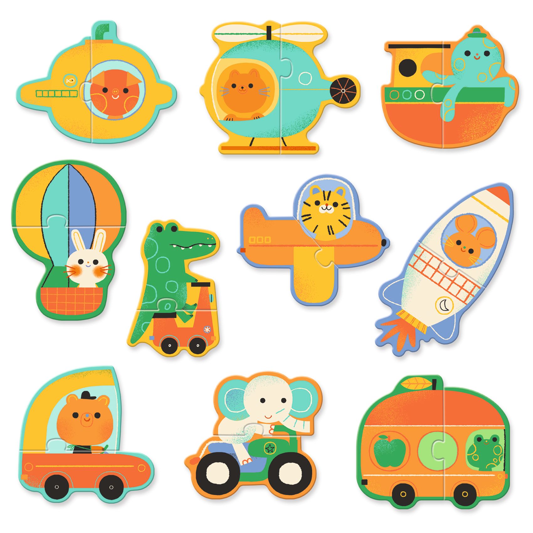 Djeco puzzel Duo Djeco puzzel Duo