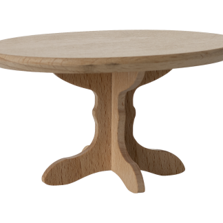 Maileg Oval dining table, Mouse - Nature