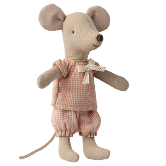 Maileg Little sister mouse in matchbox