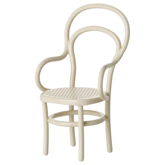 Maileg Vintage chair, Mouse - Off white