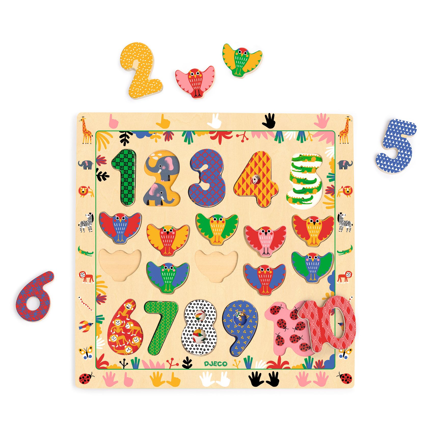 Djeco Puzzle 1 – 10 Djeco Puzzle 1 - 10