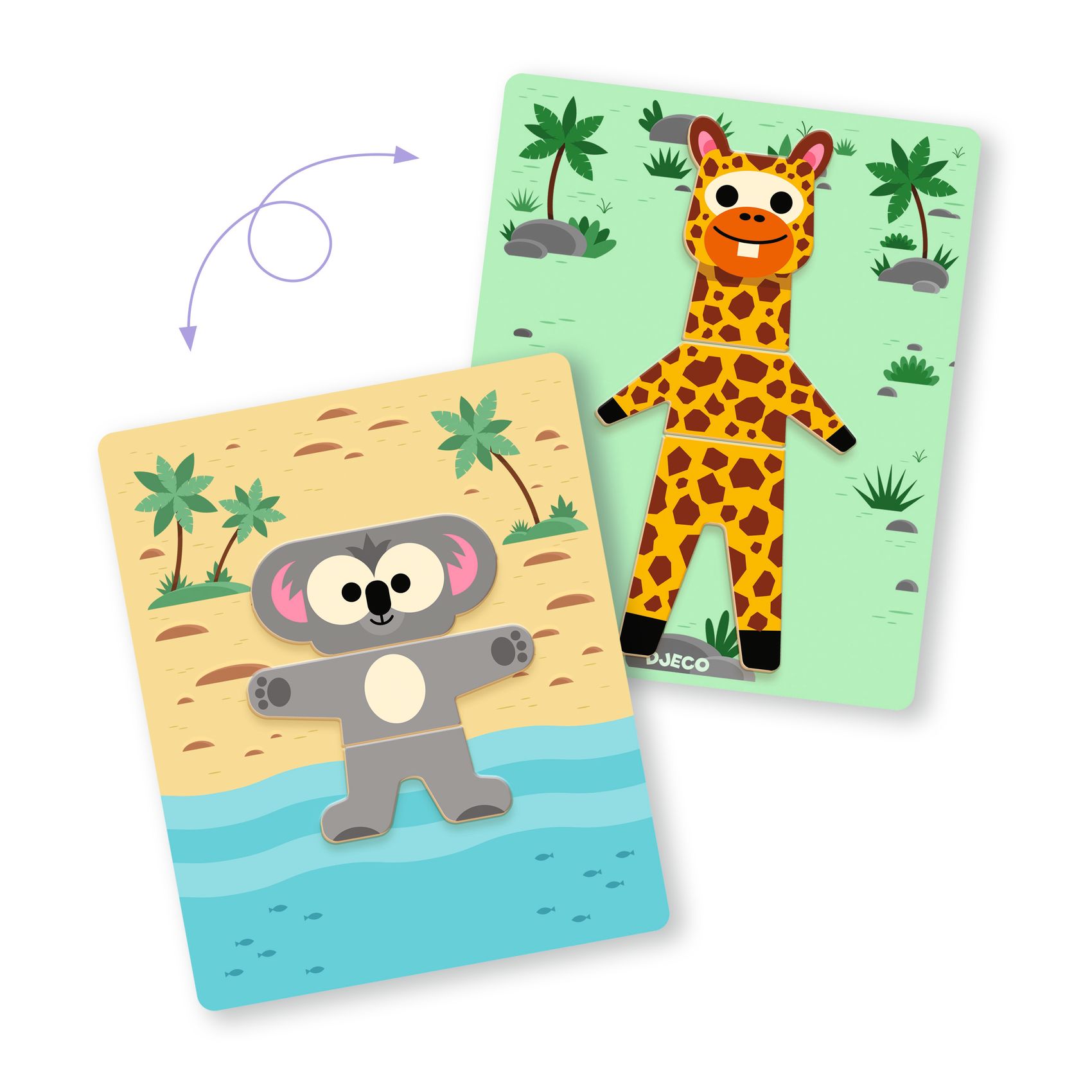 Djeco Inzebox Mix’n’match Djeco Inzebox Mix'n'match