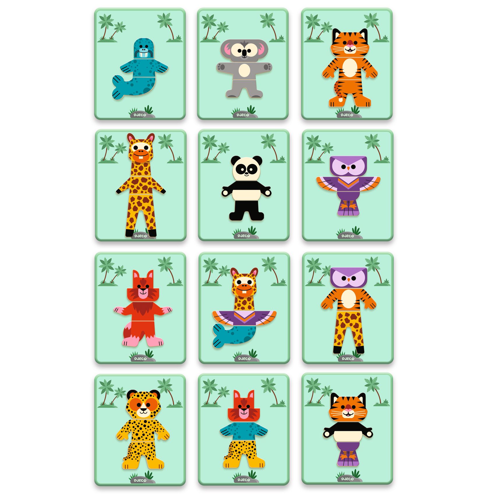 Djeco Inzebox Mix'n'match