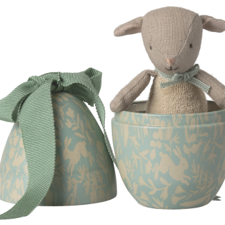 Maileg Easter egg with micro lamb, Small