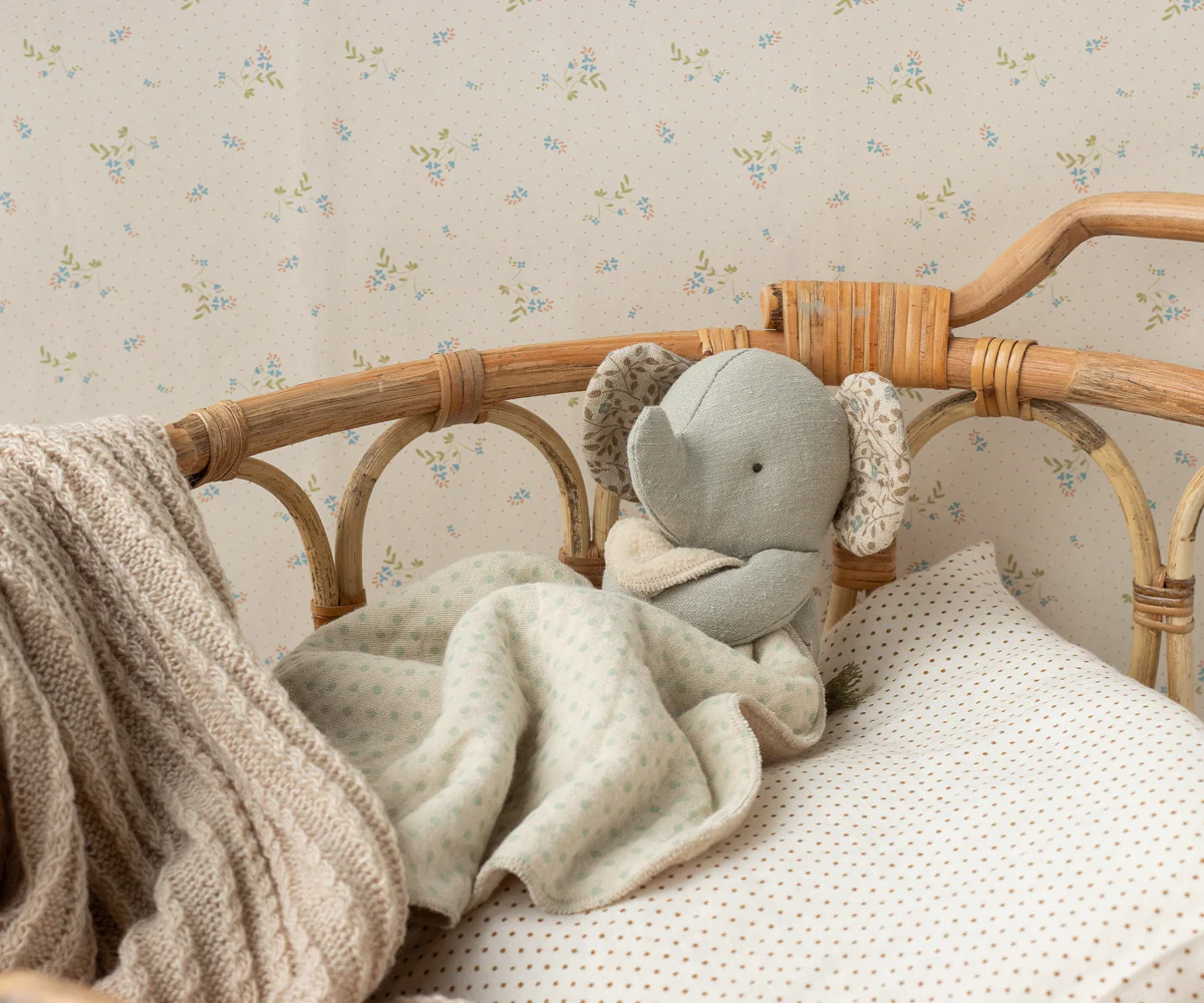 Maileg Lullaby friends, Elephant, Mini - Iron grey