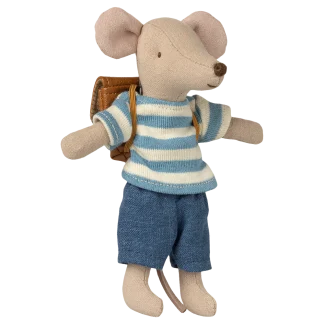Maileg Tricycle mouse, Big brother - Brown