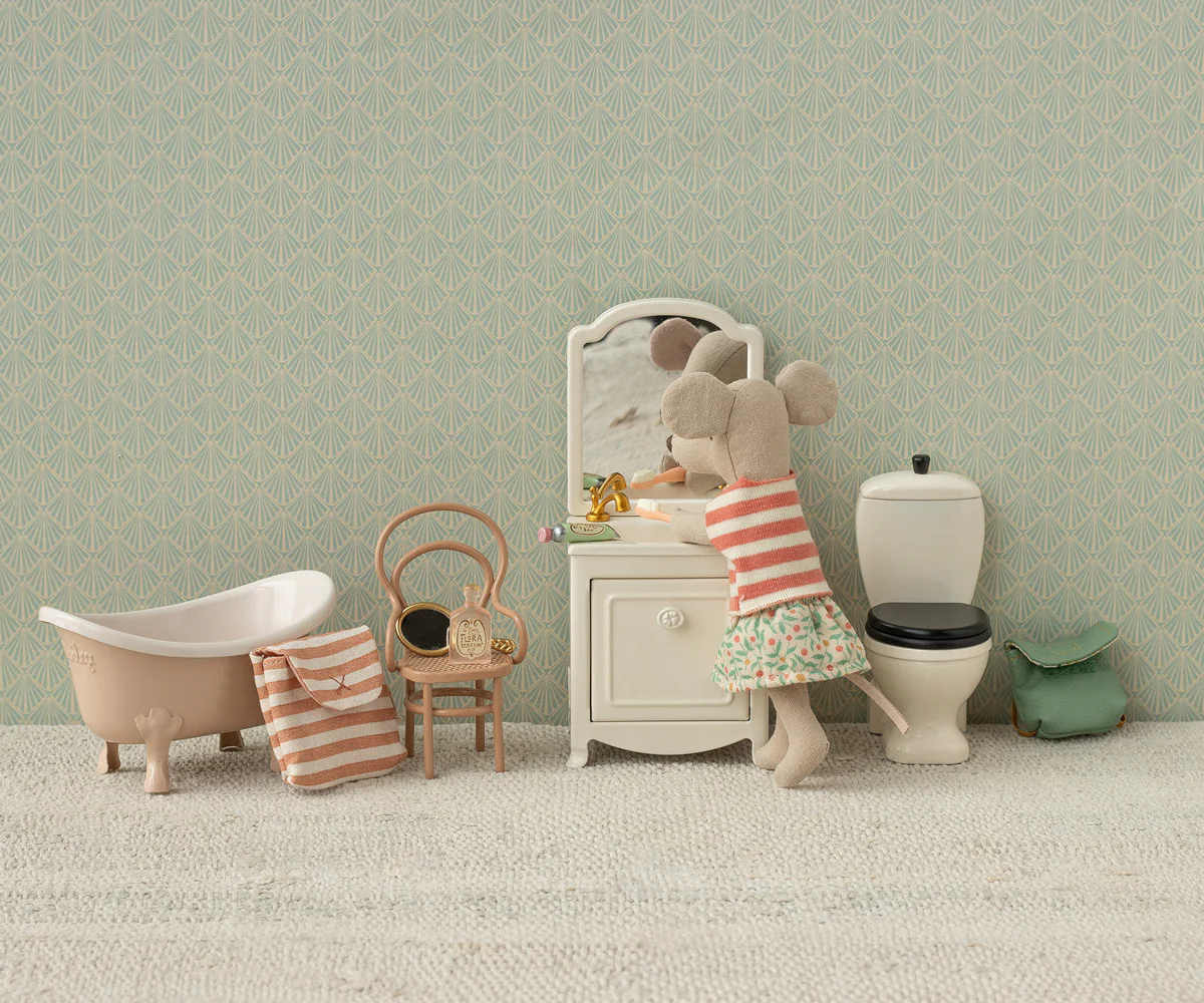 Maileg Tricycle mouse, Big sister - Green