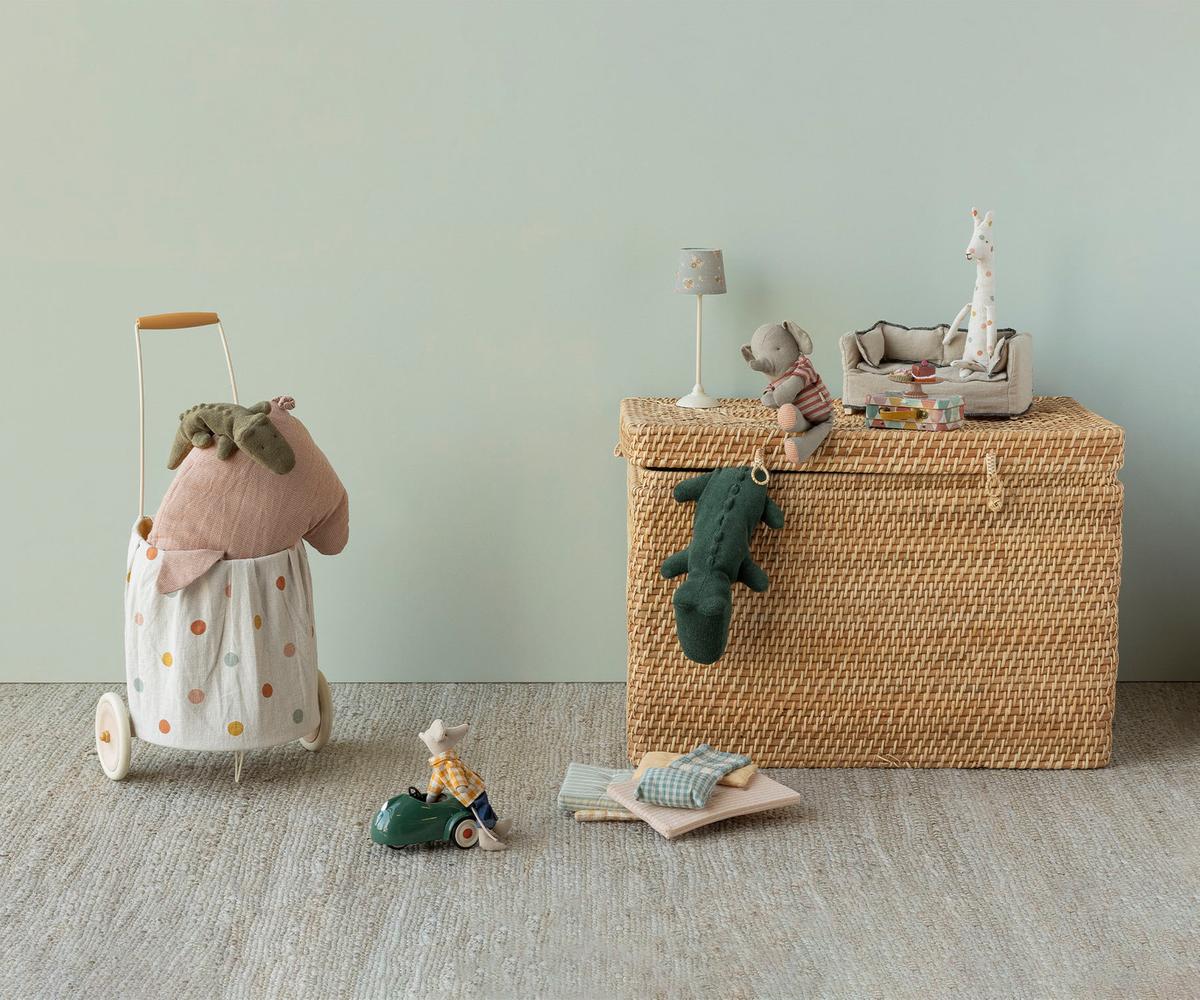 Maileg Safari friends, Crocodile, Small - Forest green